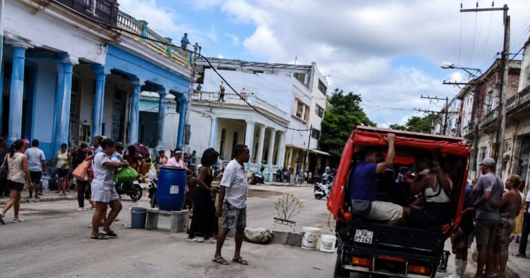 Protestas en El Cerro por falta de agua y electricidad