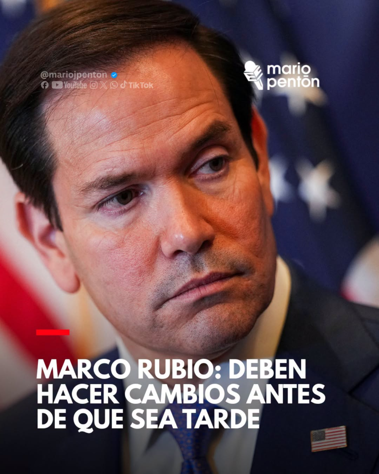Marco Rubio acusa al régimen cubano de bloquear reformas