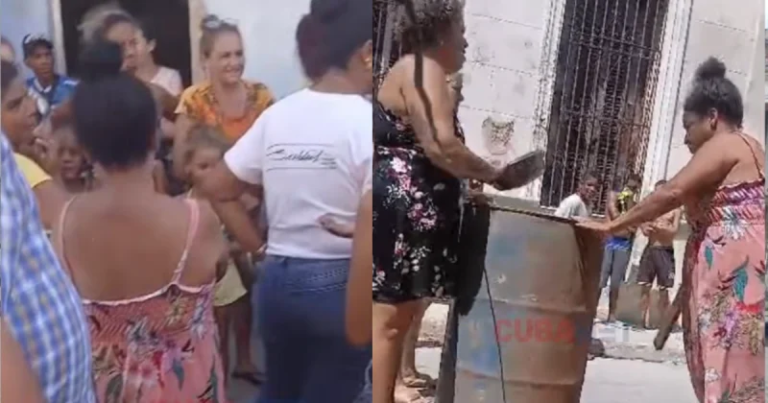 Vecinos de Regla protestan ante el PCC por apagón de varios días